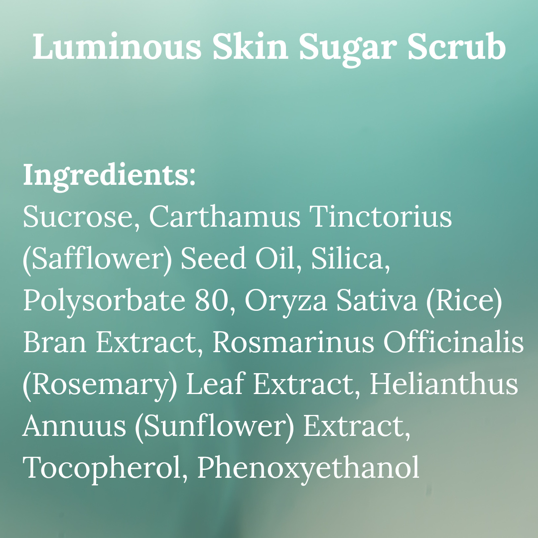 Luminous Skin Sugar Scrub
